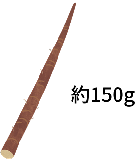 ごぼう1本 約150g